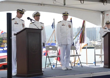 B-roll: Coast Guard Cutter Galveston Island decommissioned after 26 years of service