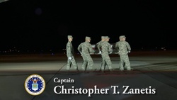 Air Force Capt. Christopher T. Zanetis and Master Sgt. Christopher J. Raguso -- Dignified Transfer
