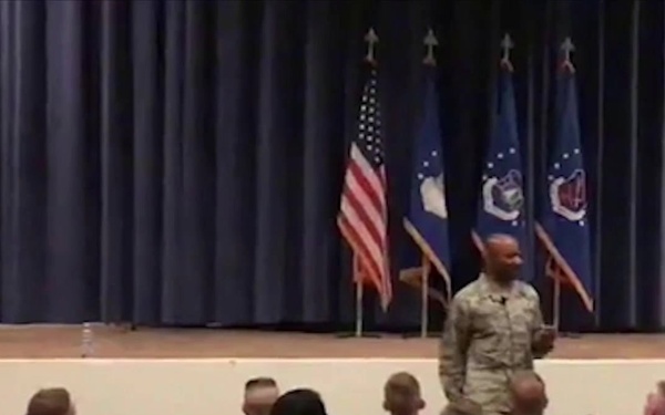 CMSgt of the Air Force: Facebook Live at Peterson Air Force Base 6 Mar 18