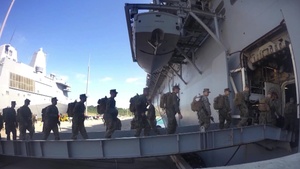 31st MEU Embarks USS Wasp (Timelapse)