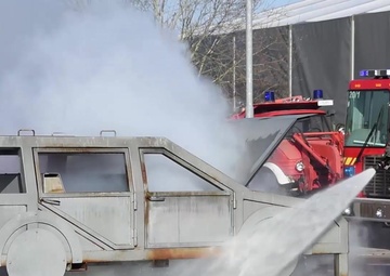 Two Generations work together at a Live-Fire Training.
