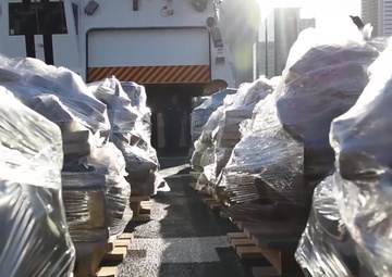 Coast Guard offloads 36,000 lbs of cocaine in San Diego