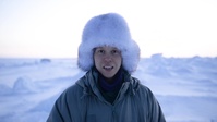 Bubble Freezes in Arctic Conditions