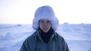 Bubble Freezes in Arctic Conditions