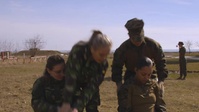 FET IN ACTION: Marines and Romanians conduct detainee handling training during Spring Storm 2018