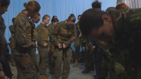 FET IN ACTION: Marines and Romanians participate in medical training during Spring Storm 2018