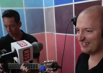 USAFE Band visit to RTS1