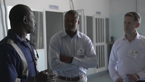 DVs Visit Senegalese Air Force Training Academy