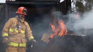 Live Fire Burn B-Roll