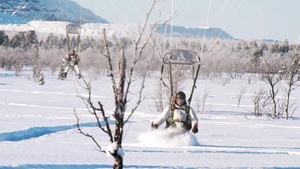 U.S. Army and Air Force SOF conduct winter warfare training above the Arctic Circle