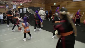 Japanese American Society Iwakuni celebrates 61st Annual Culture Festival (B-Roll)