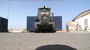 SEABEES Relocate Conexes and Equipment