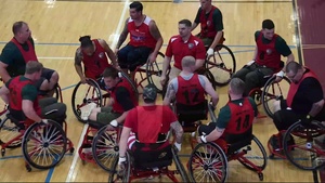 2018 Marine Corps Trials, Wheelchair Basketball Competition