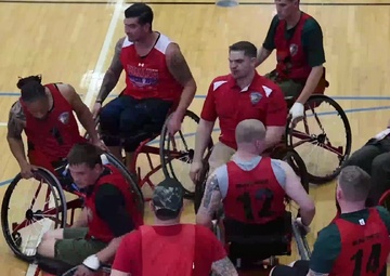 2018 Marine Corps Trials, Wheelchair Basketball Competition