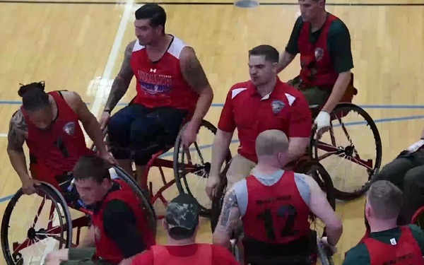 2018 Marine Corps Trials, Wheelchair Basketball Competition