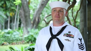 Pacific Fleet Sailor of the Year Finalist ND1 Michael J. Tuft B-roll Interview