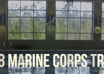 2018 Marine Corps Trials Swimming