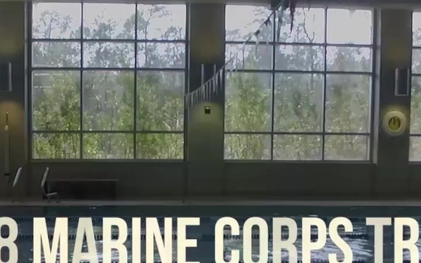 2018 Marine Corps Trials Swimming