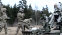 Dynamic Front 18: Field Artillery Howitzer Firing