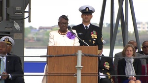 USS Ralph Johnson Commissioning Ceremony