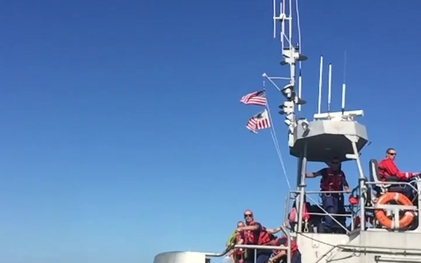 Coast Guard Station Oregon Inlet conducts bar report, towing training in Nags Heads, NC