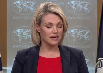 Department Press Briefing with Spokesperson Heather Nauert