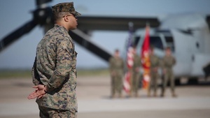 SPMAGTF-CR-AF Transfer of Authority Ceremony