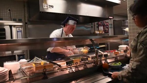 The Reef DFAC switches to a-la-carte menu