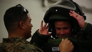 EOD Simulates IED Sweep Aboard the USS Wasp