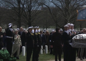 Thomas J. Hudner Jr Funeral