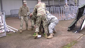 Situational training exercise at United States Army Regional Correctional Facility-Europe