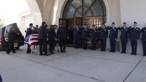 The funeral of Major Andreas O’Keeffe