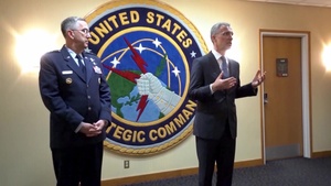 NATO Secretary General visits US STRATCOM in Nebraska