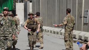 A Walk with the Vikings: Kabul Security Force march for tradition