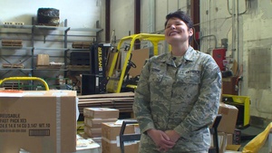 Airman nearly dies from brain aneurism