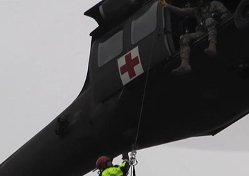 Oklahoma Guardsmen Splash Down with Task Force One - BROLL