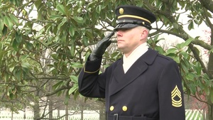 Full Honors Repatriation for U.S. Marine Corps Pvt. Edwin W. Jordan at Arlington National Cemetery - B Roll