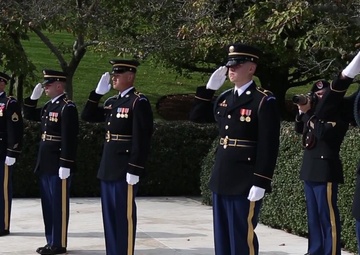 JFK Wreath Laying Ceremony