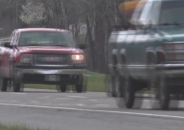 Video highlights Airman’s selflessness after an auto accident