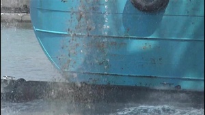 Dredging at Yokohama North Dock