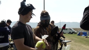 MCAS Iwakuni Marines open fire at new paintball course (Package/Pkg)