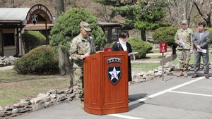 2ID/RUCD hosts first Arbor Day Ceremony at Camp Casey