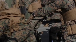 Infantry Marines learn riot control tactics during non-lethal training in Norway