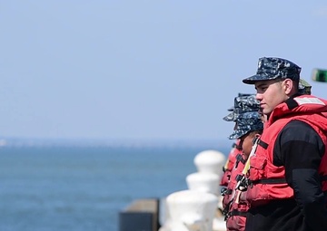 USS Normandy Departs for Deployment