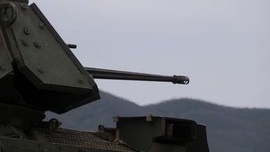 Soldiers Come Together, Enhance Bradley Live Fire Efficiency (B-Roll)