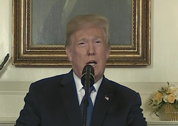 President Addresses Nation Concerning Military Strikes