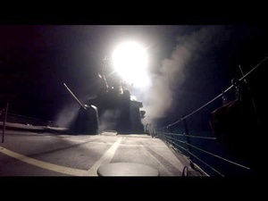 USS Higgins Conducts Strike Operations