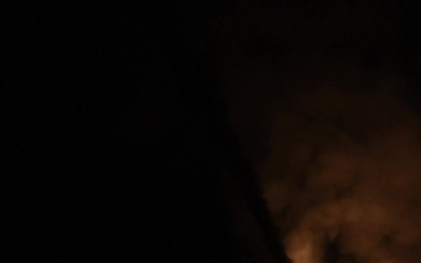 USS Laboon Fires a Tomahawk Land Attack Missile