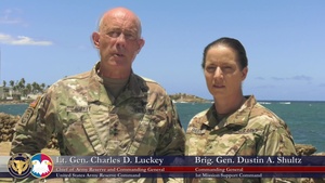 Army Reserve Hurricane Relief Update