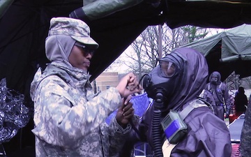 Practice makes perfect during nation-wide CBRN scenario for 231st Chem. Co.